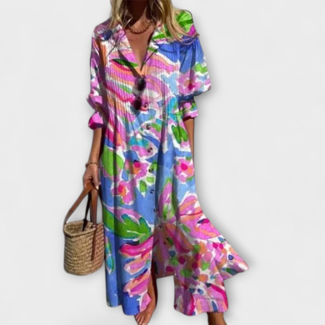 Lila - Personalized Maxi Coat with Belly Coverage