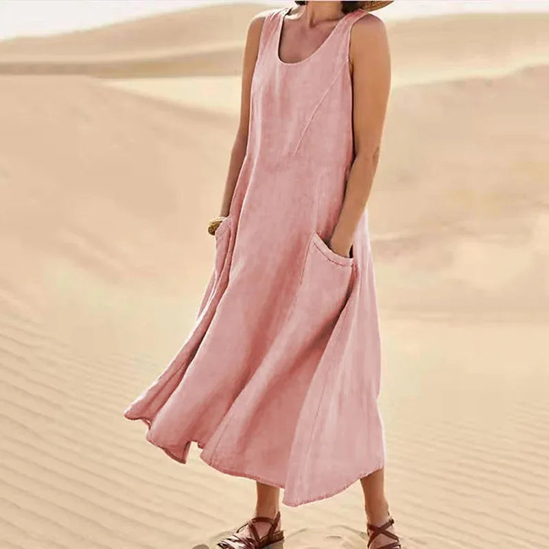 Evie™ | Natural Comfort Maxi Dress
