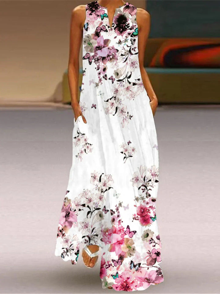 Eliana | Elegant Butterfly A-Line Dress