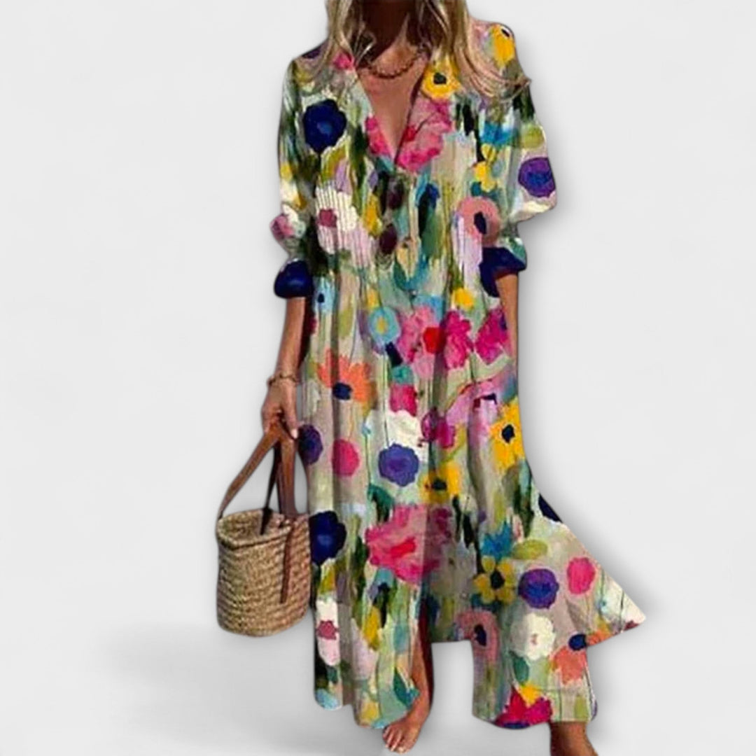 Lila - Personalized Maxi Coat with Belly Coverage