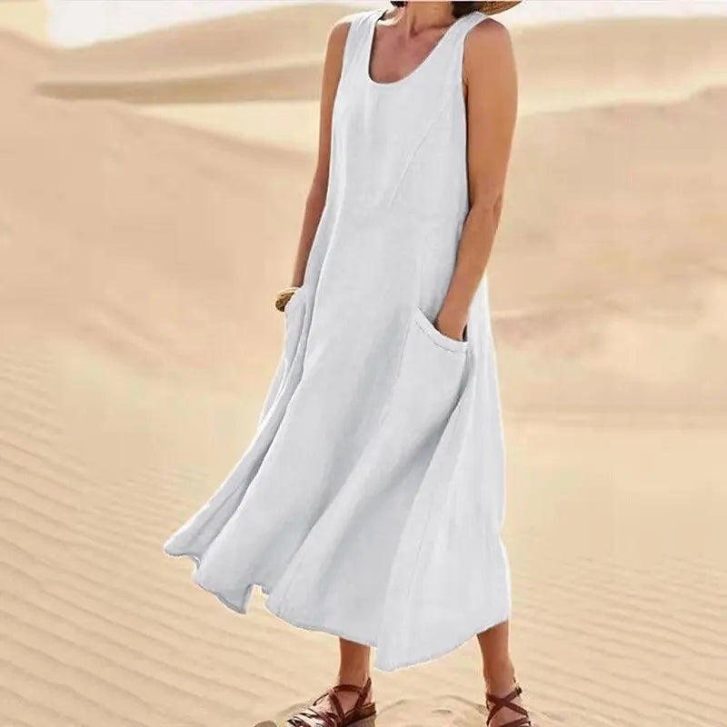Evie™ | Natural Comfort Maxi Dress