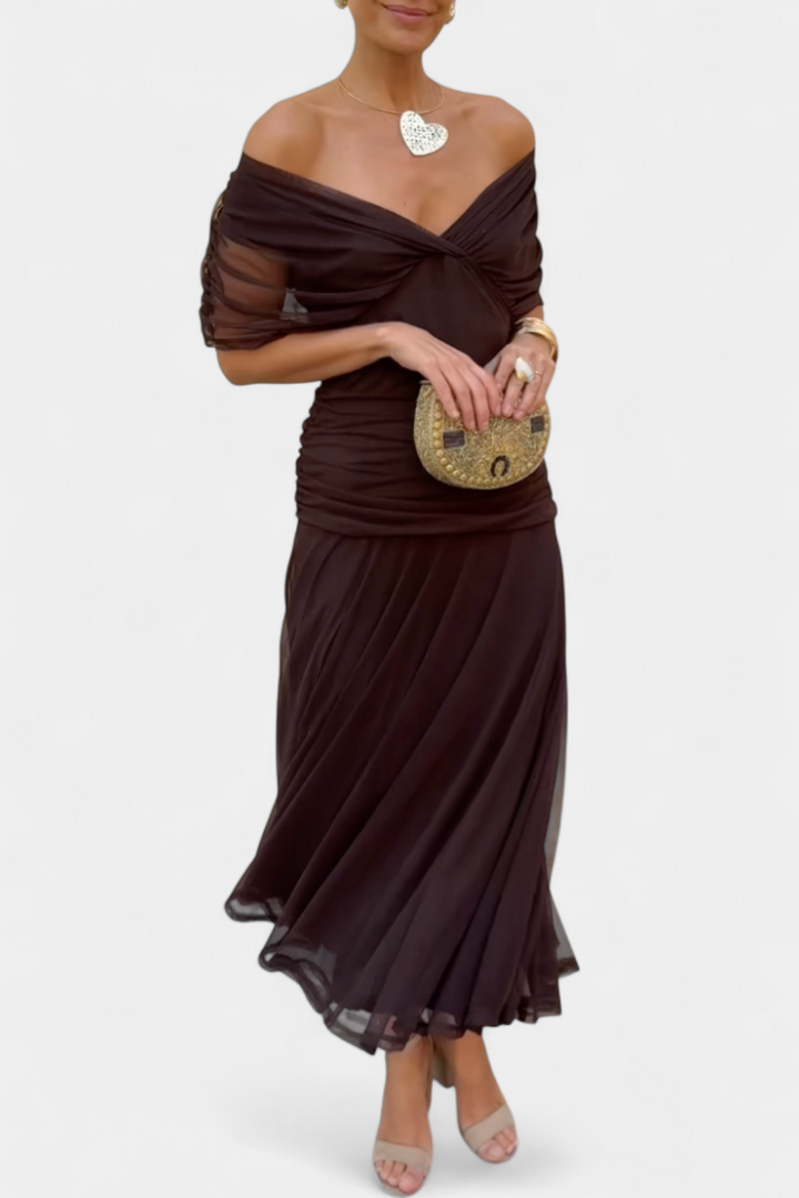 Meg™ | Floral V-Neck Maxi Dress