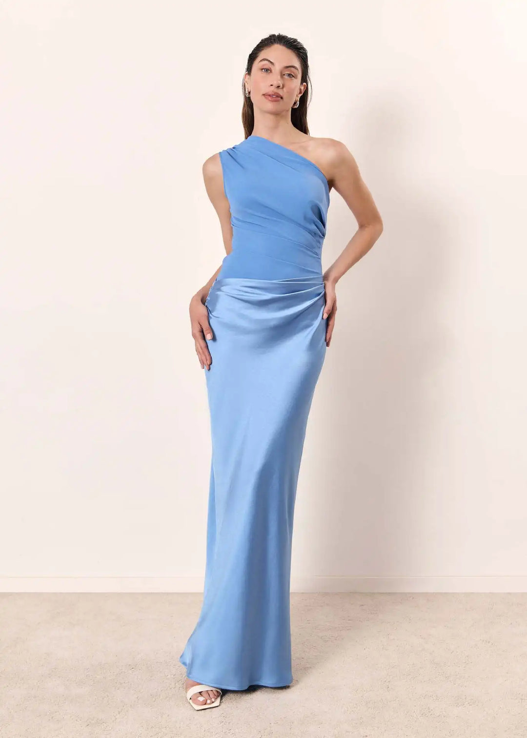 Ivy™  | Maxi Dress with a Guilt in Satin