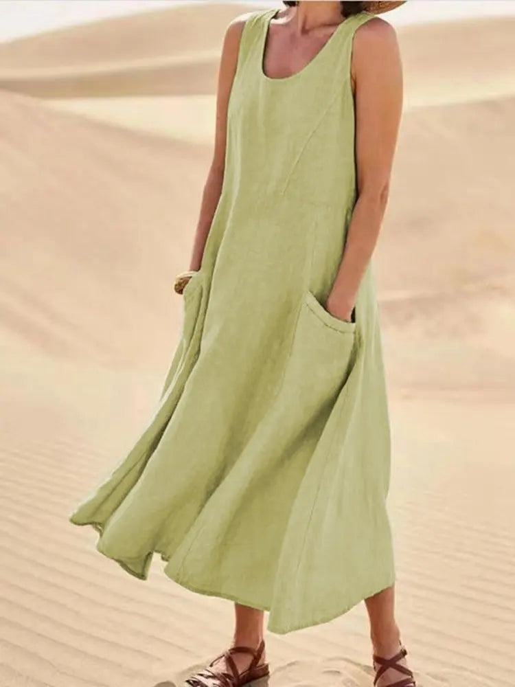 Evie™ | Natural Comfort Maxi Dress