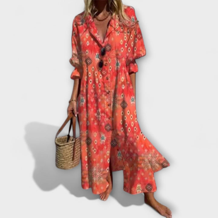 Lila - Personalized Maxi Coat with Belly Coverage