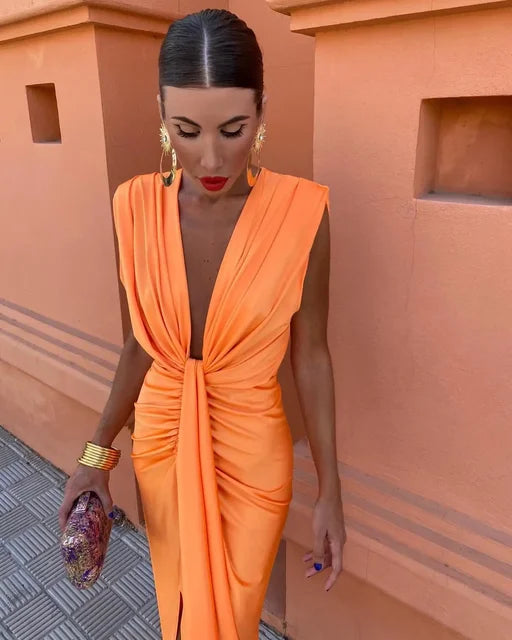 Ada™ | Pleated Elegant Maxi