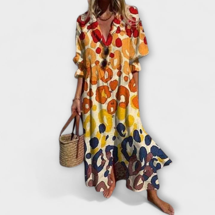 Lila - Personalized Maxi Coat with Belly Coverage