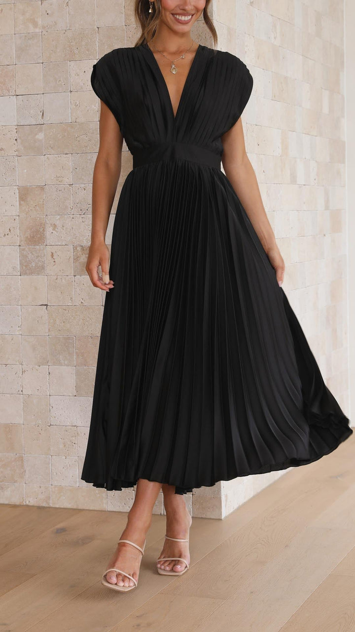Carol™ | Pleated Flowing Maxi