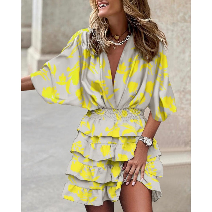 Pearl™ | Floral Midi Dress