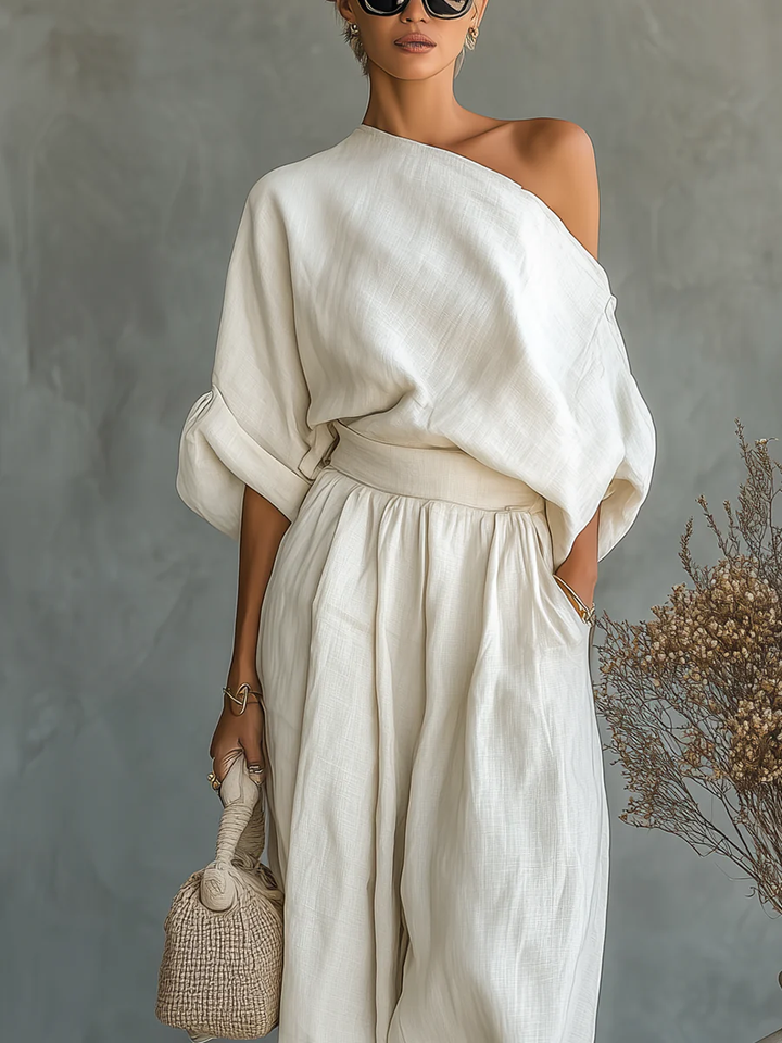 Mila - Two-Piece Set with Off-the-Shoulder Design