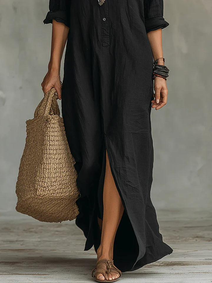 WILLOW | Effortless Maxi Dress Flattering Silhouette Versatile Daily Wear