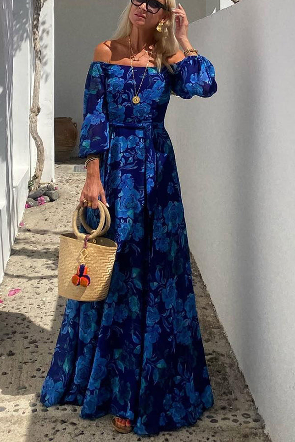 Patience™ | Floral Print Maxi Dress