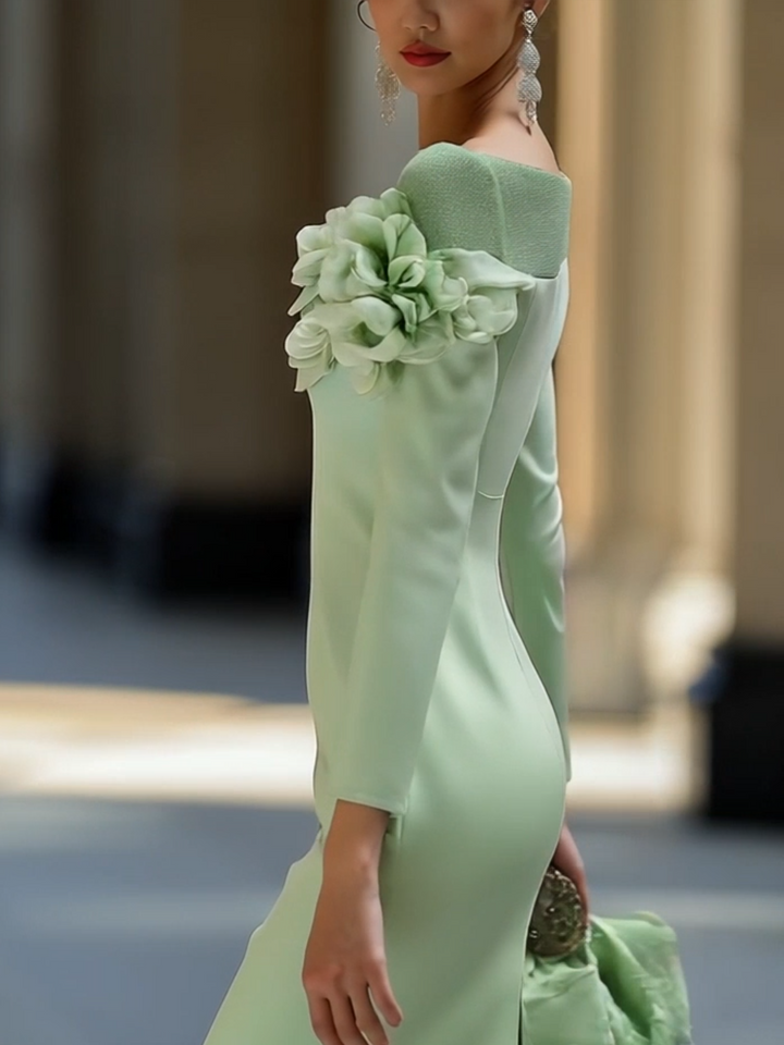 Frances™ | Off-Shoulder Evening Dress