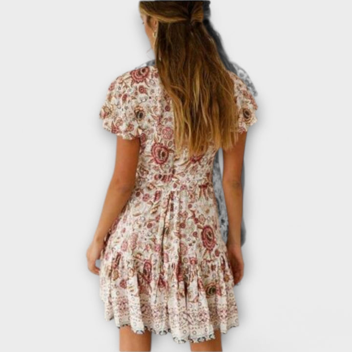 Amina - Bohemian-Inspired Short Dress