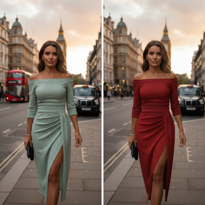 Selena™ | Halter Neck Maxi Dress