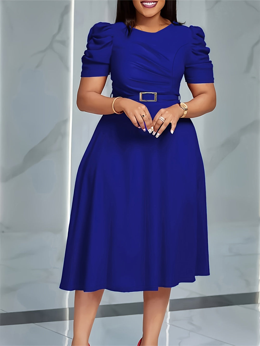 Hilary™ | Sculpted Elegant Dress