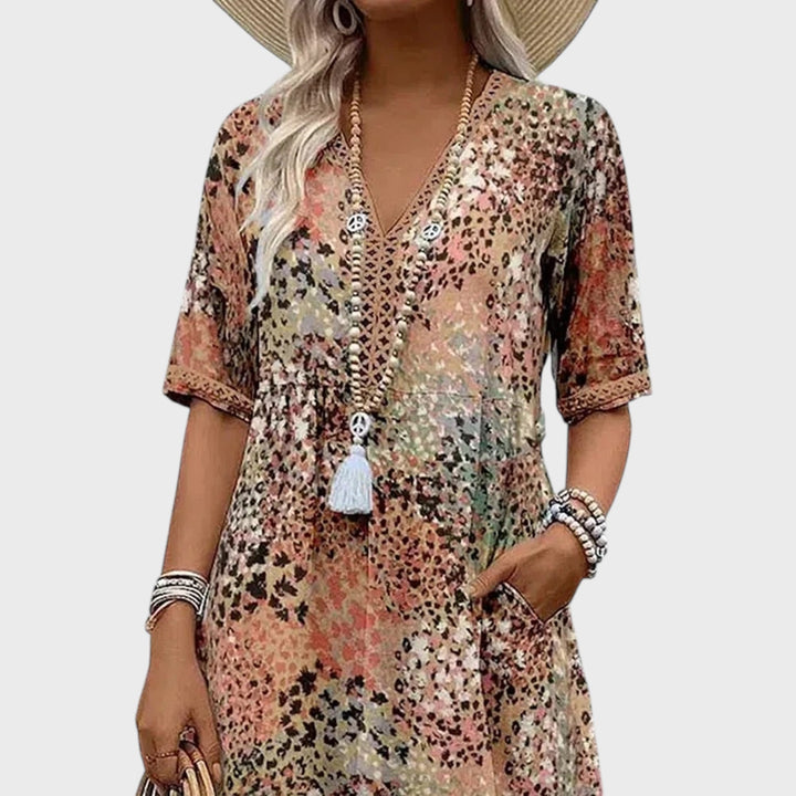 Eszter - Breezy and Elegant Women's Dress