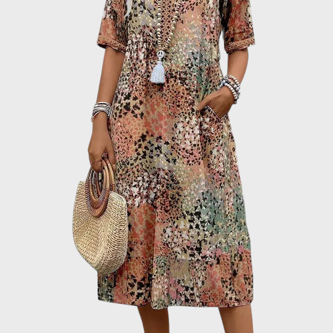 Eszter - Breezy and Elegant Women's Dress