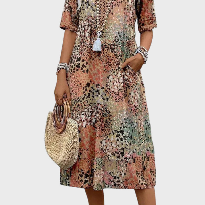 Eszter - Breezy and Elegant Women's Dress