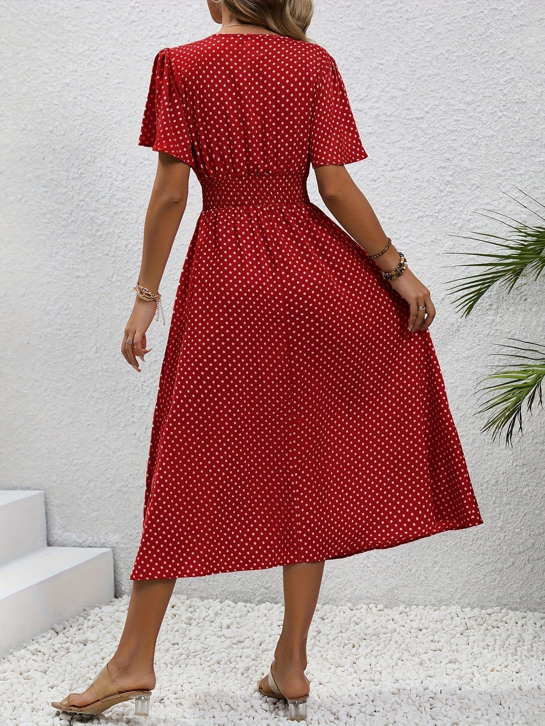 Darcy™ | Polka Dot Elegant Dress