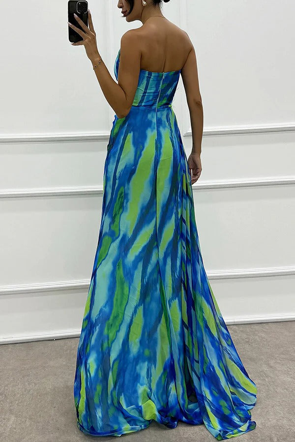 Ivy™ | Vibrant Draped Dress