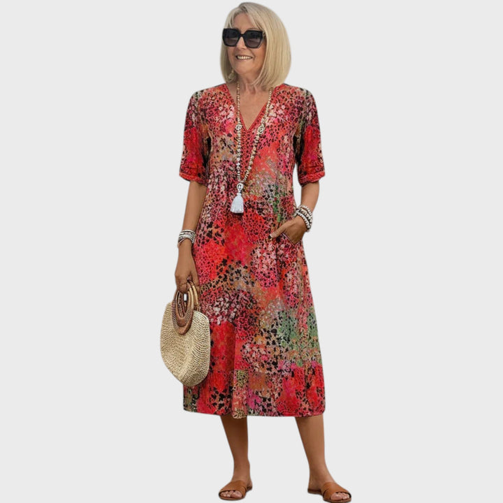 Eszter - Breezy and Elegant Women's Dress
