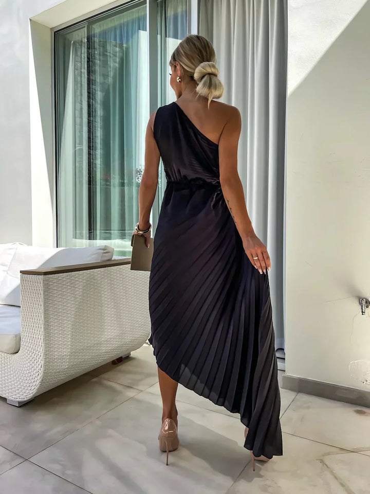 Aida™ | One-Shoulder Floral Maxi