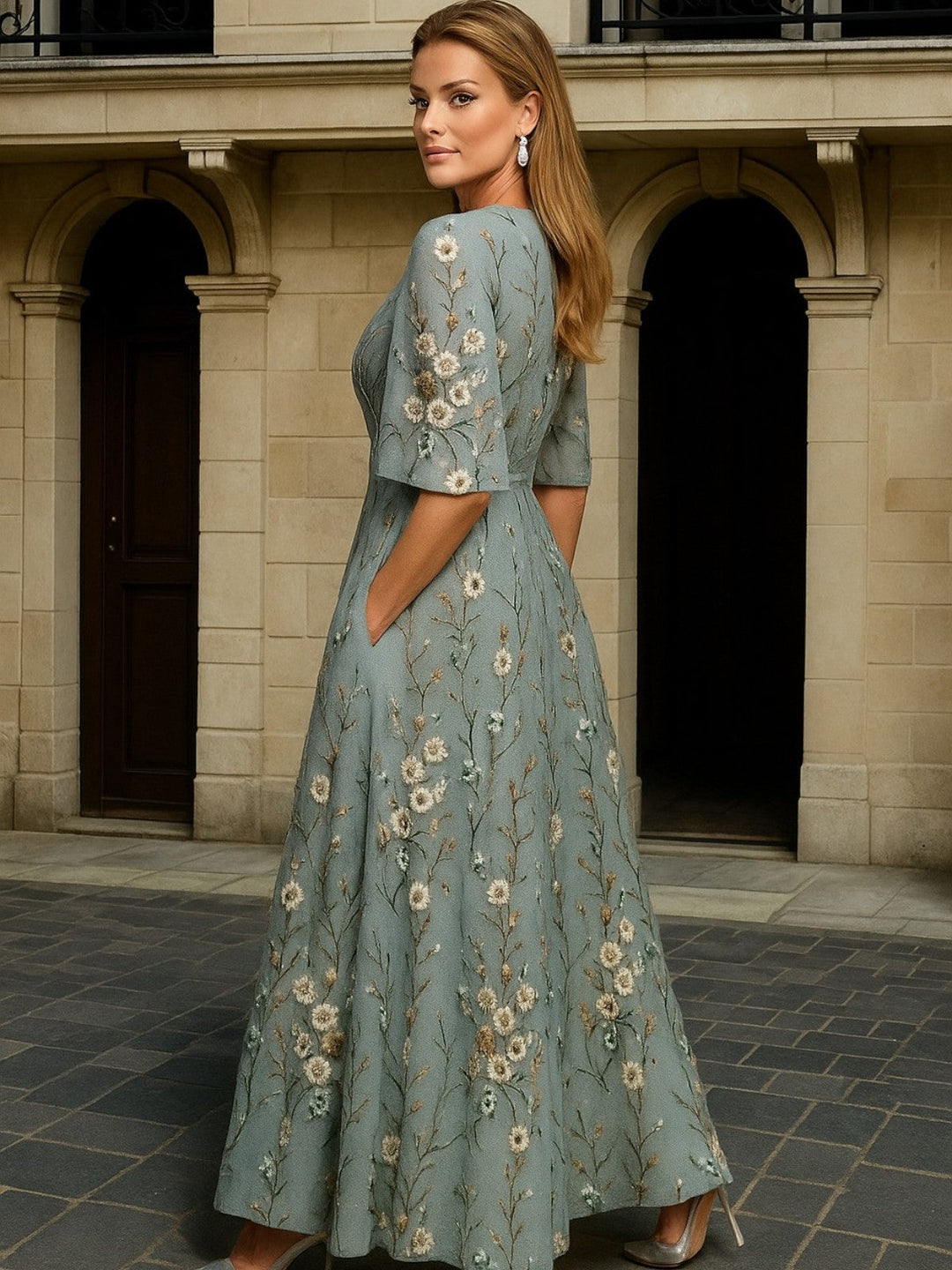 Claire™ | Botanical Elegance Maxi