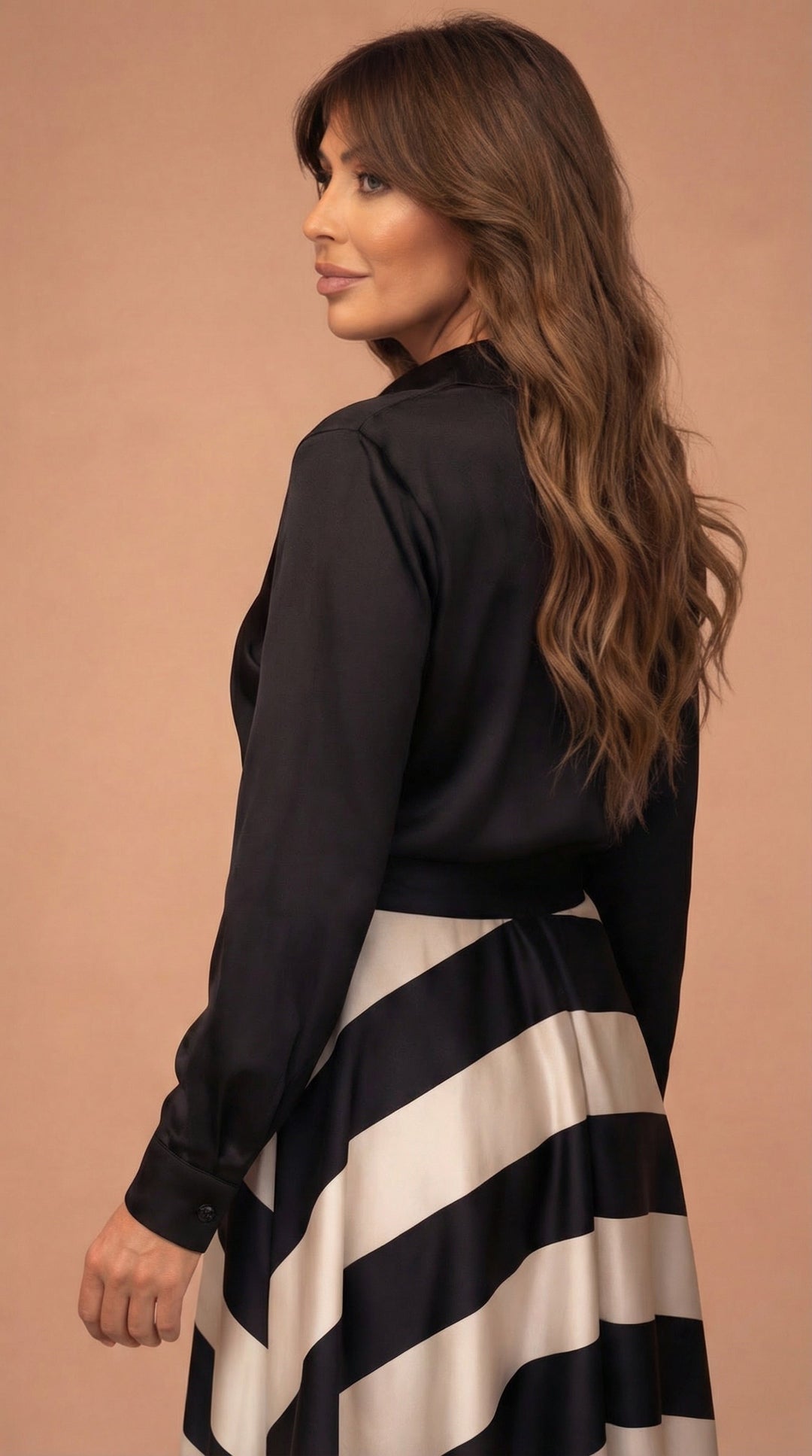 Rose™ | Striped Maxi Dress