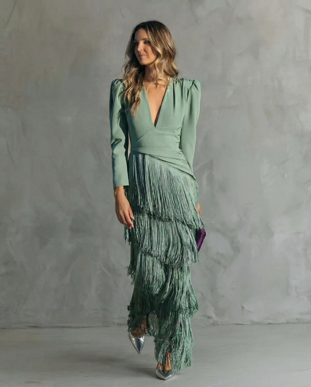 Amara | Elegant Fringe Dress