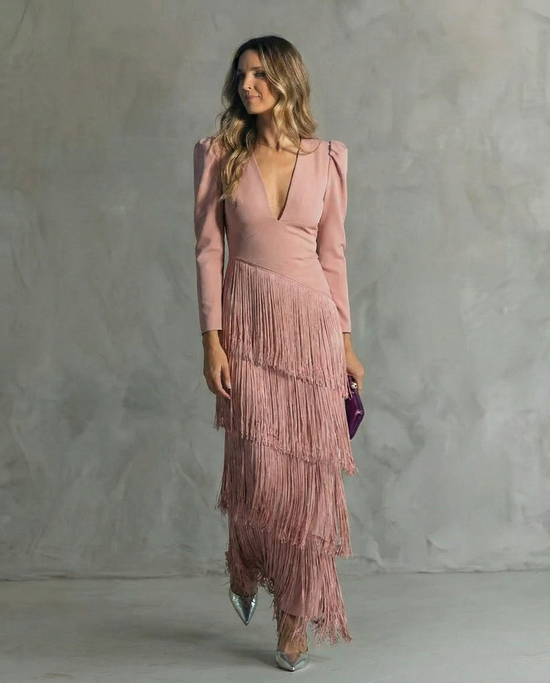 Amara | Elegant Fringe Dress