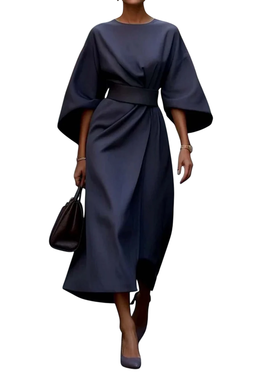 Kristi™ | Lantern Sleeve Elegant Dress