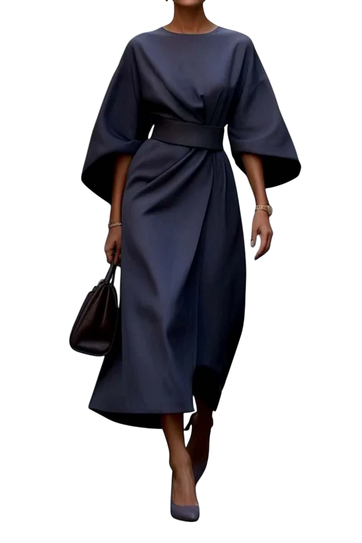Kristi™ | Lantern Sleeve Elegant Dress