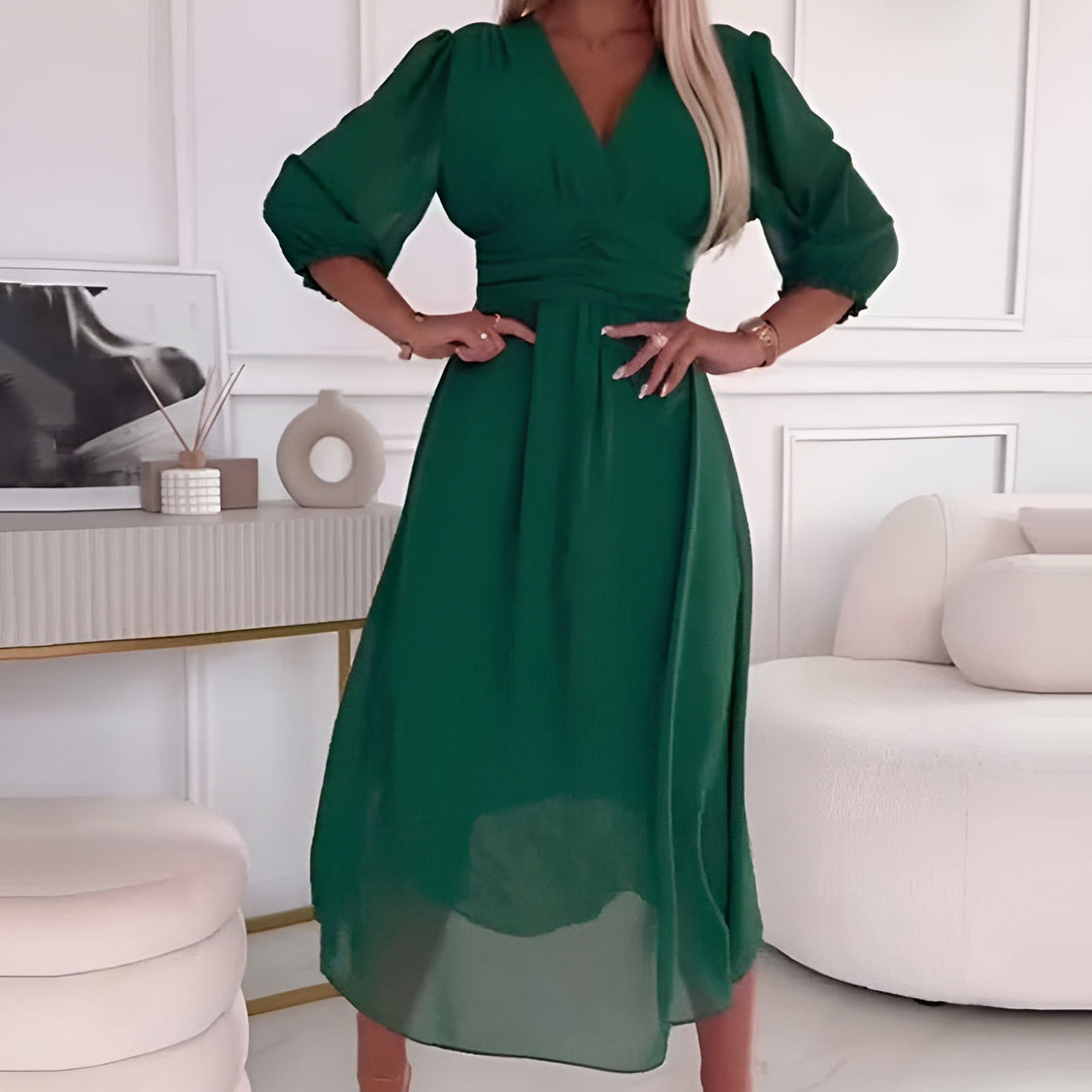 Myrna™ | Elegant Wrap Dress