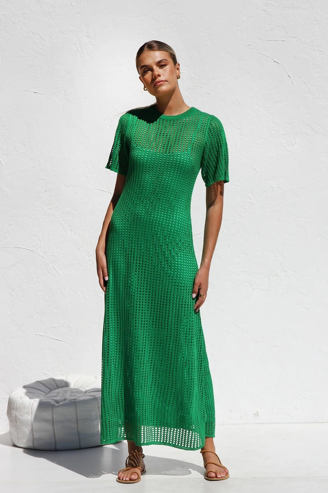 Clara | Crochet Maxi Dress