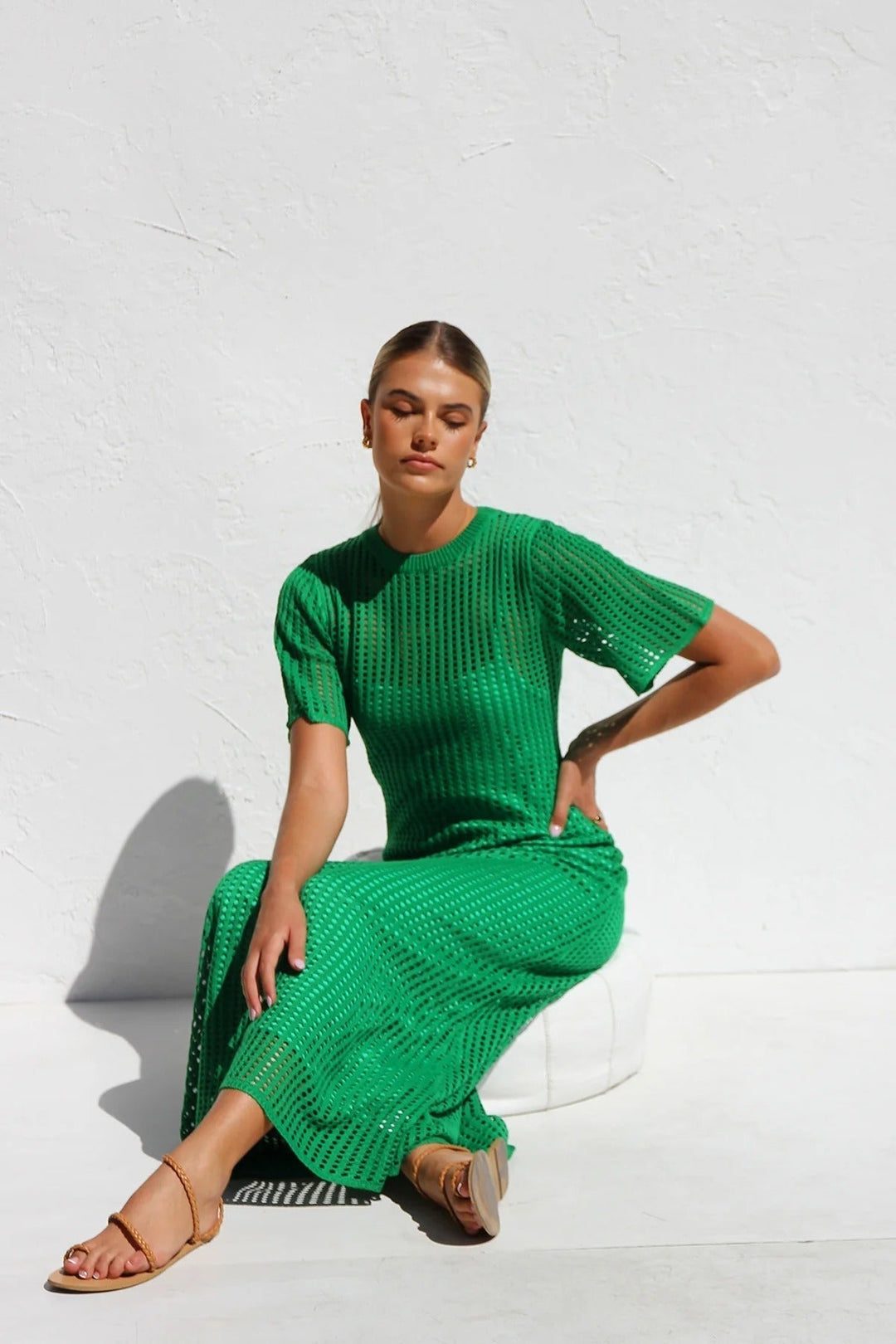 Clara | Crochet Maxi Dress