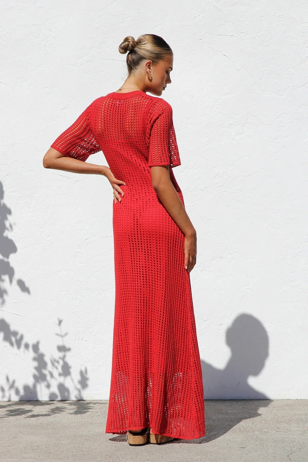 Clara | Crochet Maxi Dress