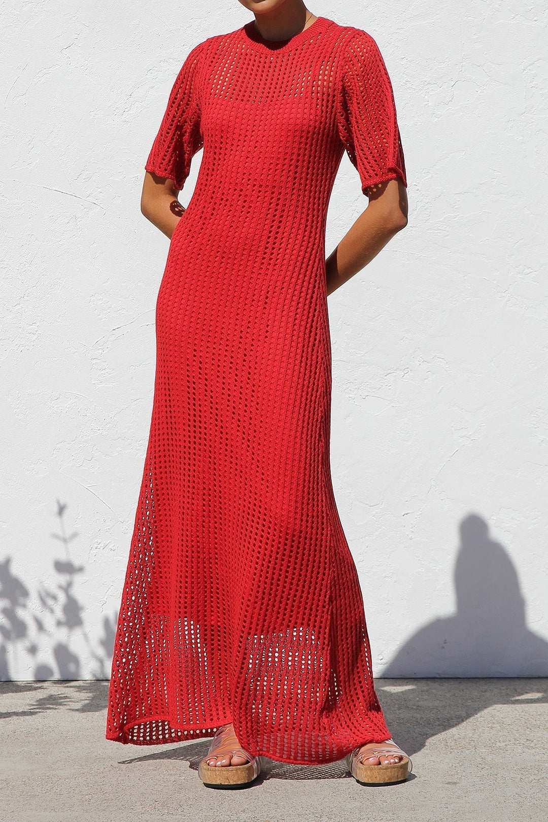 Clara | Crochet Maxi Dress