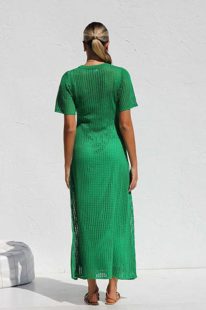 Clara | Crochet Maxi Dress