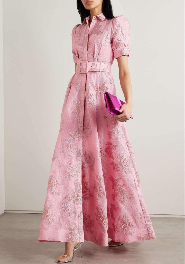 Alicia™ | Puff Sleeve Statement Dress
