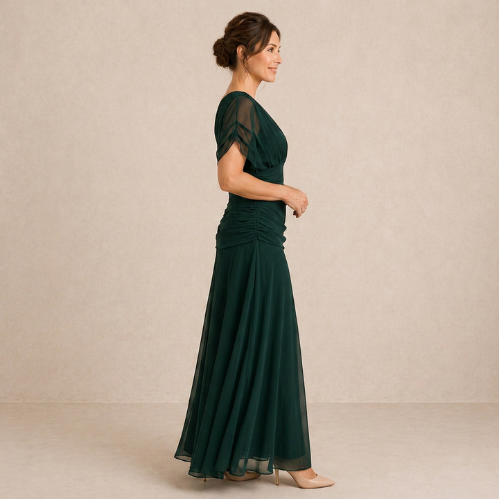 MARELLA | V-Neck Maxi Dress