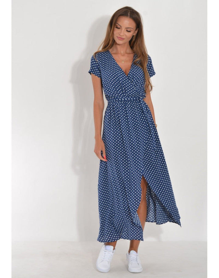 Keira™ | Floral V-Neck Elegant Dress