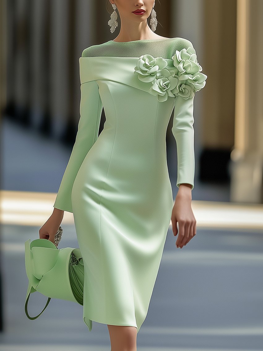 Frances™ | Off-Shoulder Evening Dress