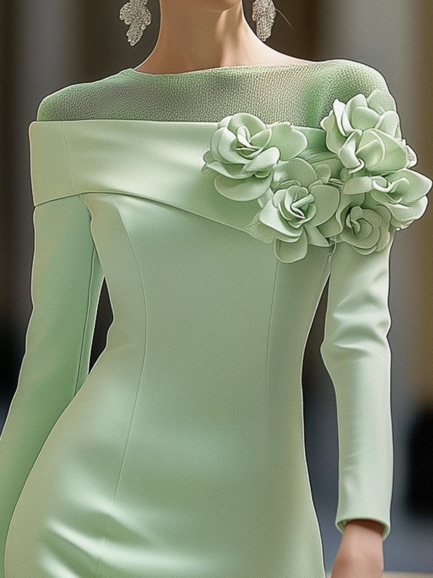 Frances™ | Off-Shoulder Evening Dress