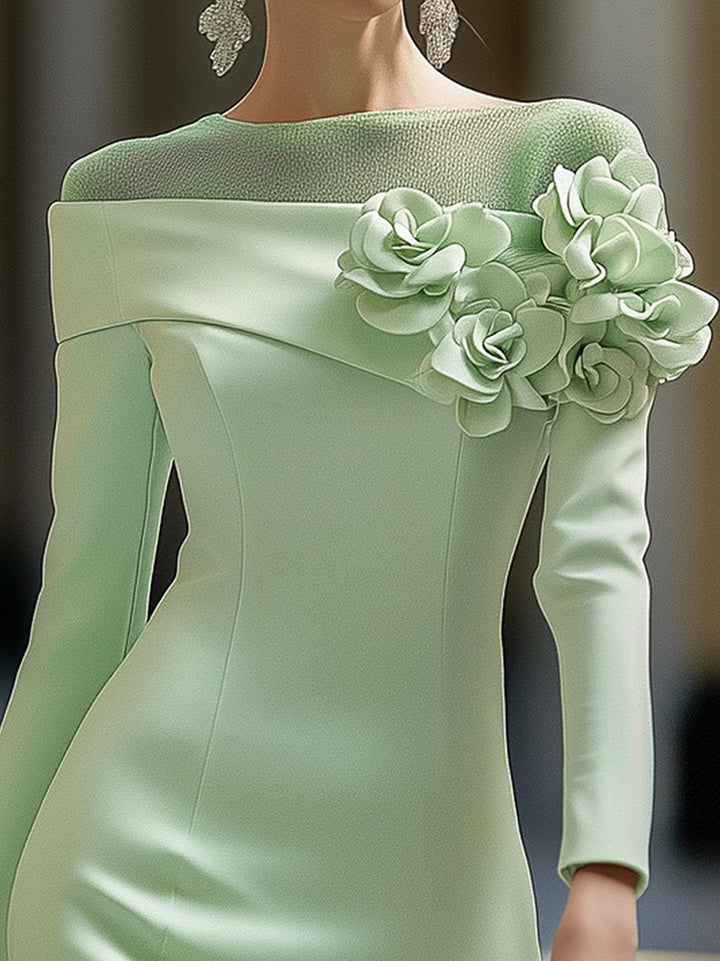Frances™ | Off-Shoulder Evening Dress