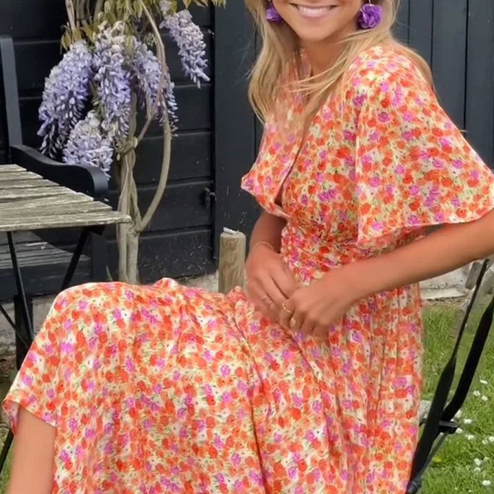 Ella | Elegant Floral Dress