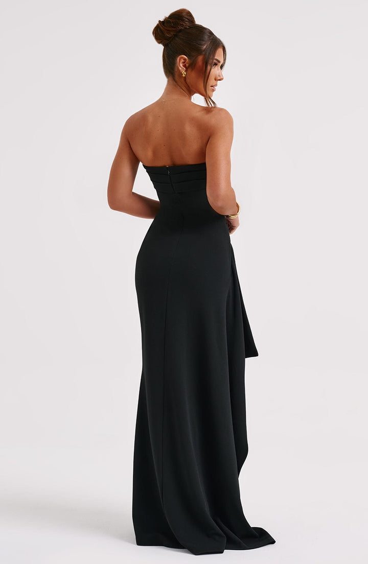 Rachel™ | Strapless Luxe Maxi Dress